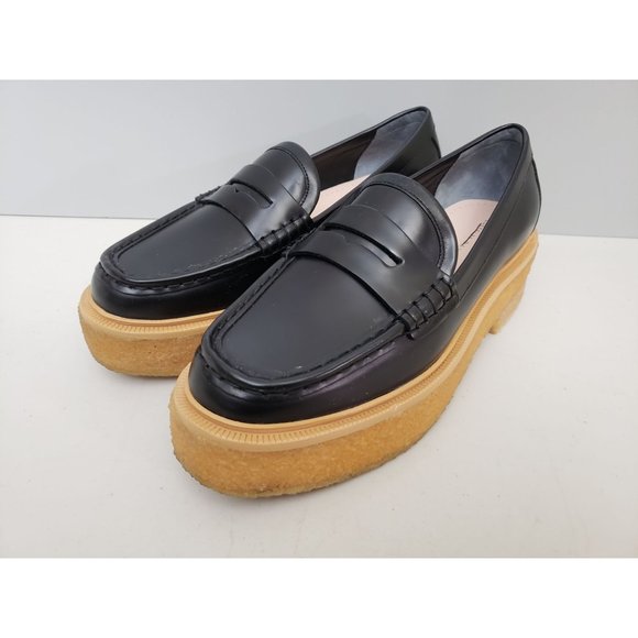 Loeffler Randall Shoes - Loeffler Randall Rikki Platform Loafers in Black Womens Size 9.5